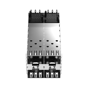 LP22AC01201 SFP 2x2 Cage Connector Press-Fit With Inner Light Pipe