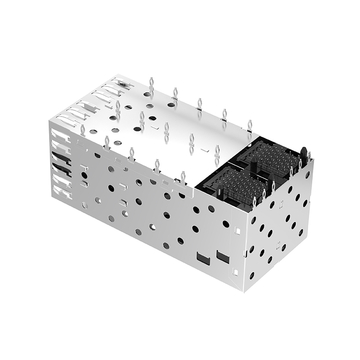 LP22AC01201 SFP 2x2 Cage Connector Press-Fit With Inner Light Pipe